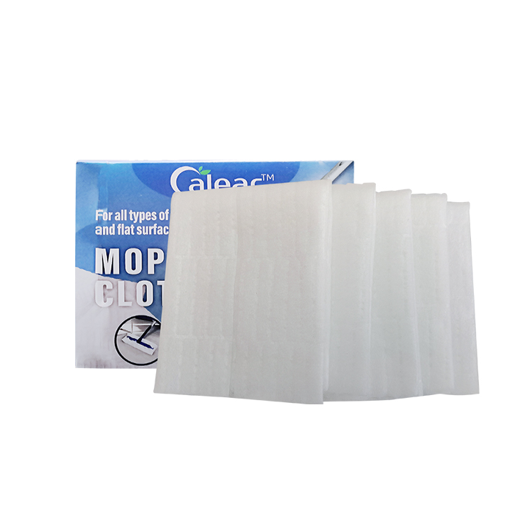 One Time Use Non Woven Dry Wipes Mop Pad Magic dry spunlace mop pad