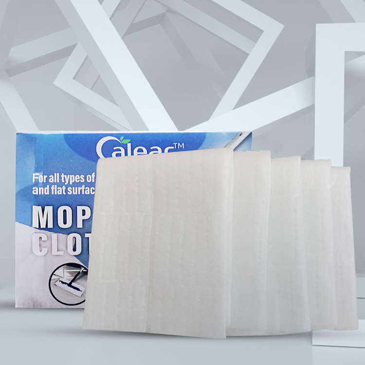 Floor Cleaner Mop Pad Dry Cleaning Cloth Fabric Nonwoven Dry Wipe Pad