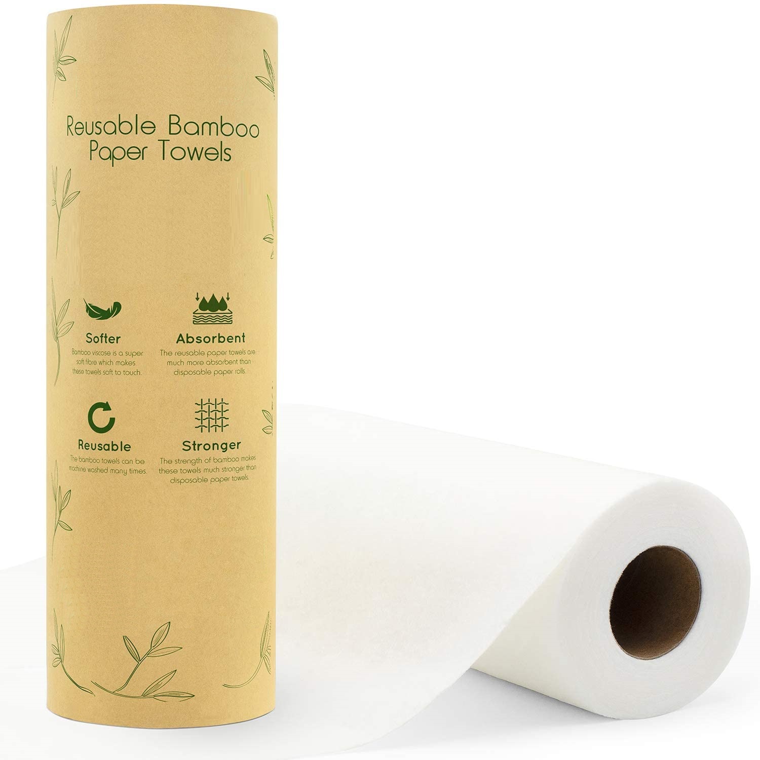 Washable Eco Friendly Biodegradable Kitchen Cleaning Roll