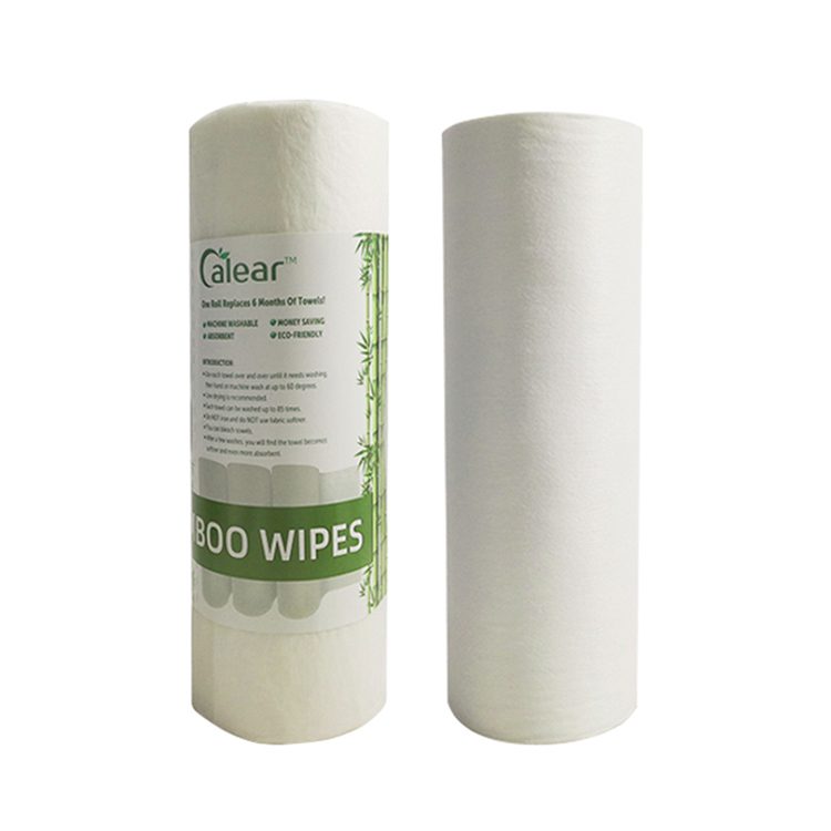 bamboo paper towel reusable cleaning dry wipe biodegradable wipes