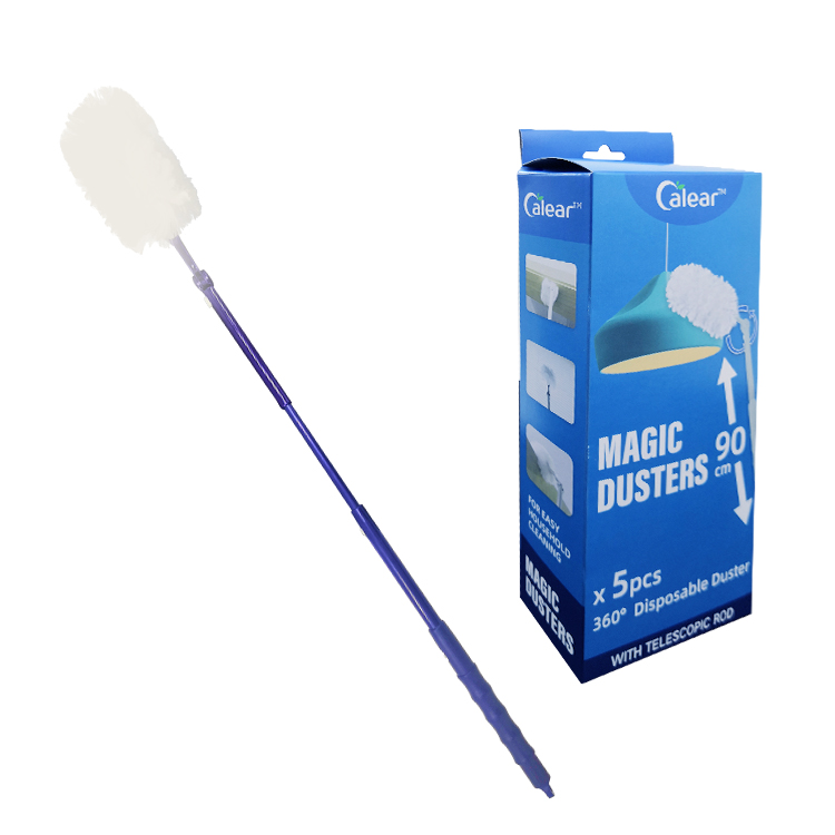 Duster Telescoping Pole Kit 1 Handle And 1 Disposable Duster