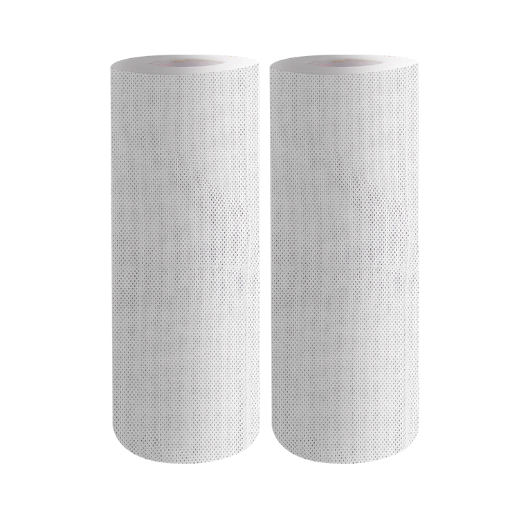 Clean room wipe spunlaced nonwoven fabric roll disposable non-woven dishcloth