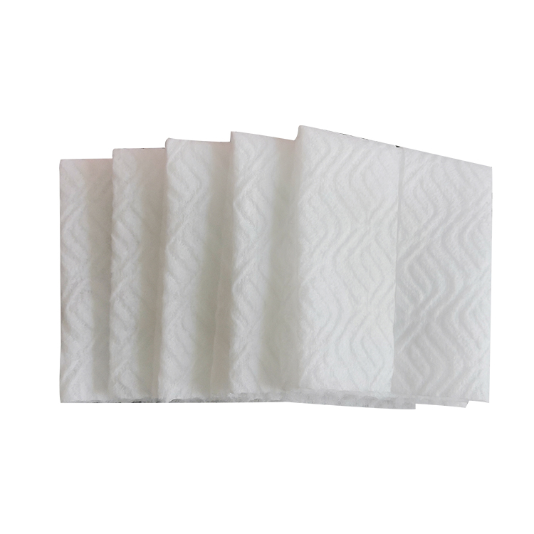 Nonwoven disposable spunlace mop pad dry floor cleaning cloth dry microfiber cloth
